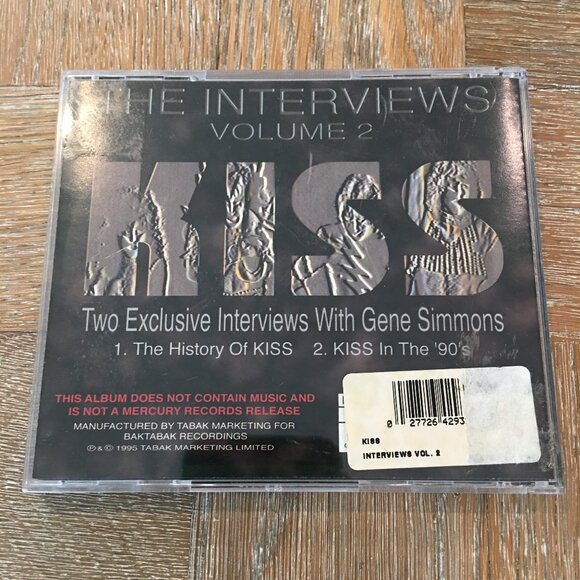 Kiss The Interviews Volume 2 CD - Picture 2 of 3
